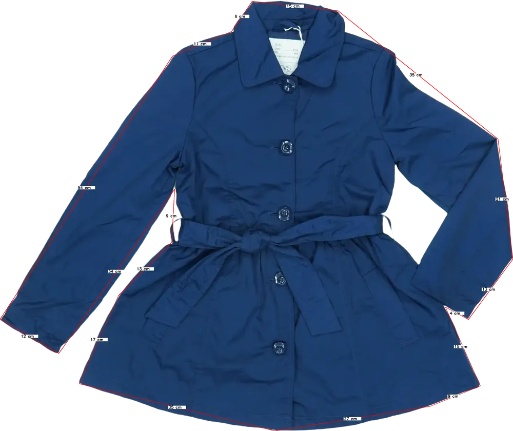 Kék OVS Átmeneti kabát EU 140 / UK 10 év / US 10 év/L