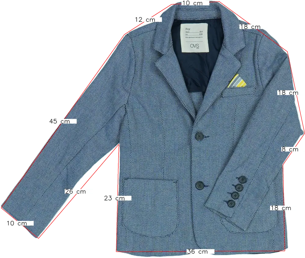 Többszínű OVS Blézer és Zakó EU 116 / UK 6 év / US 6 év/S