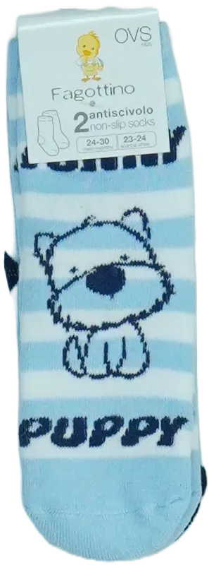 Kék OVS - Fagottino Csomag - Zoknik EU 92 / UK 2 év / US 2T