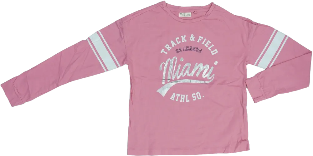 Rózsaszín OVS Hosszú ujjú felső EU 158 / UK 13 év / US 14 év/XL