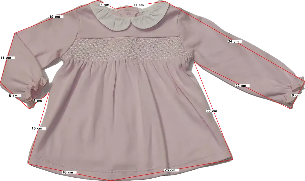 Rózsaszín OVS - Fagottino Ruha EU 68 / UK 3-6 hónap / US 3-6 hónap