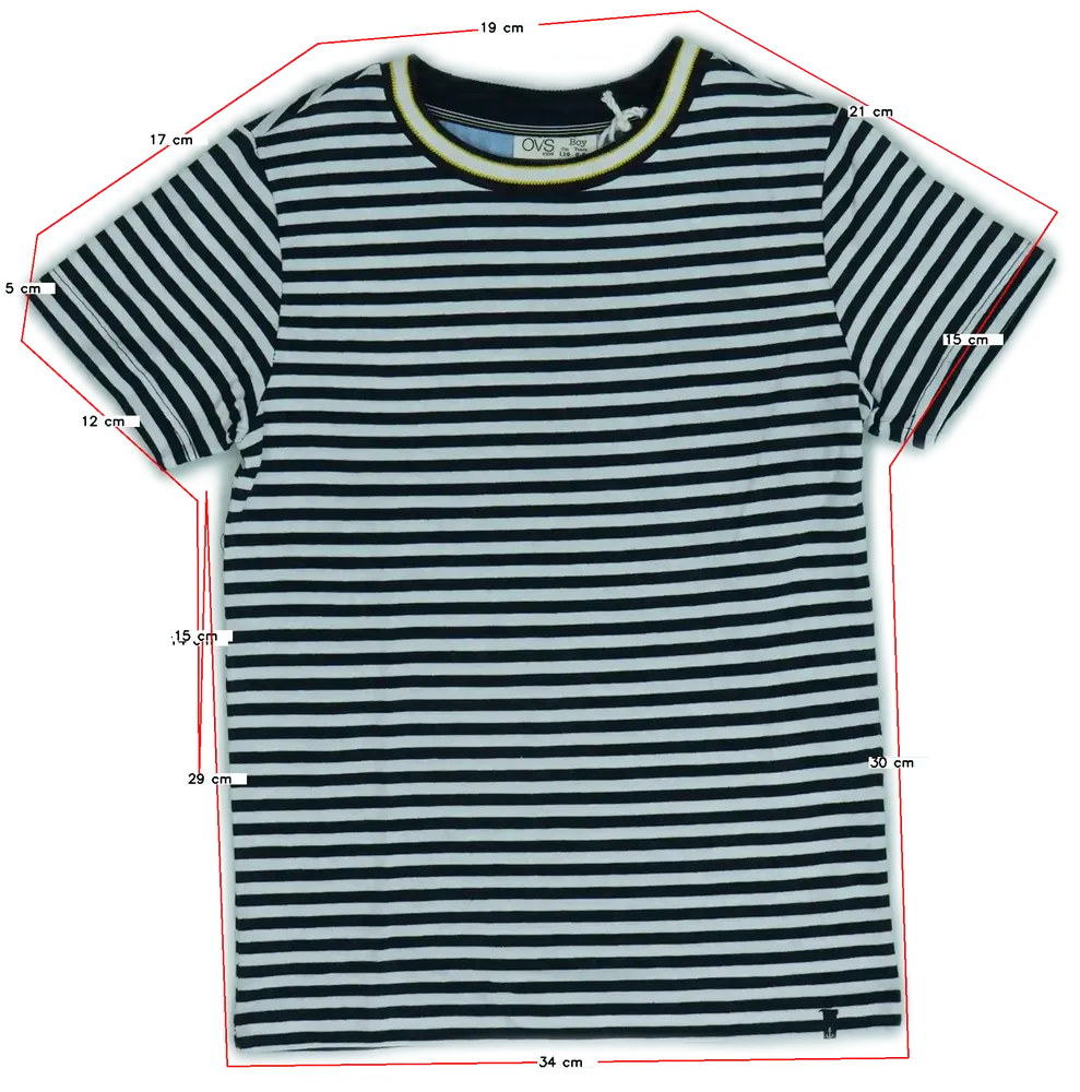 Kék OVS Póló EU 116 / UK 6 év / US 6 év/S