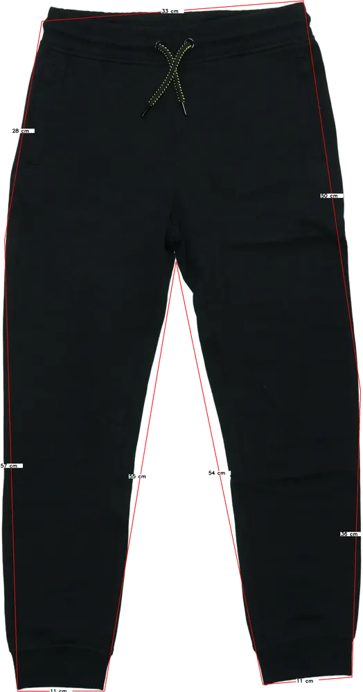 Fekete OVS Melegítőnadrág EU 146 / UK 11 év / US 12 év/L