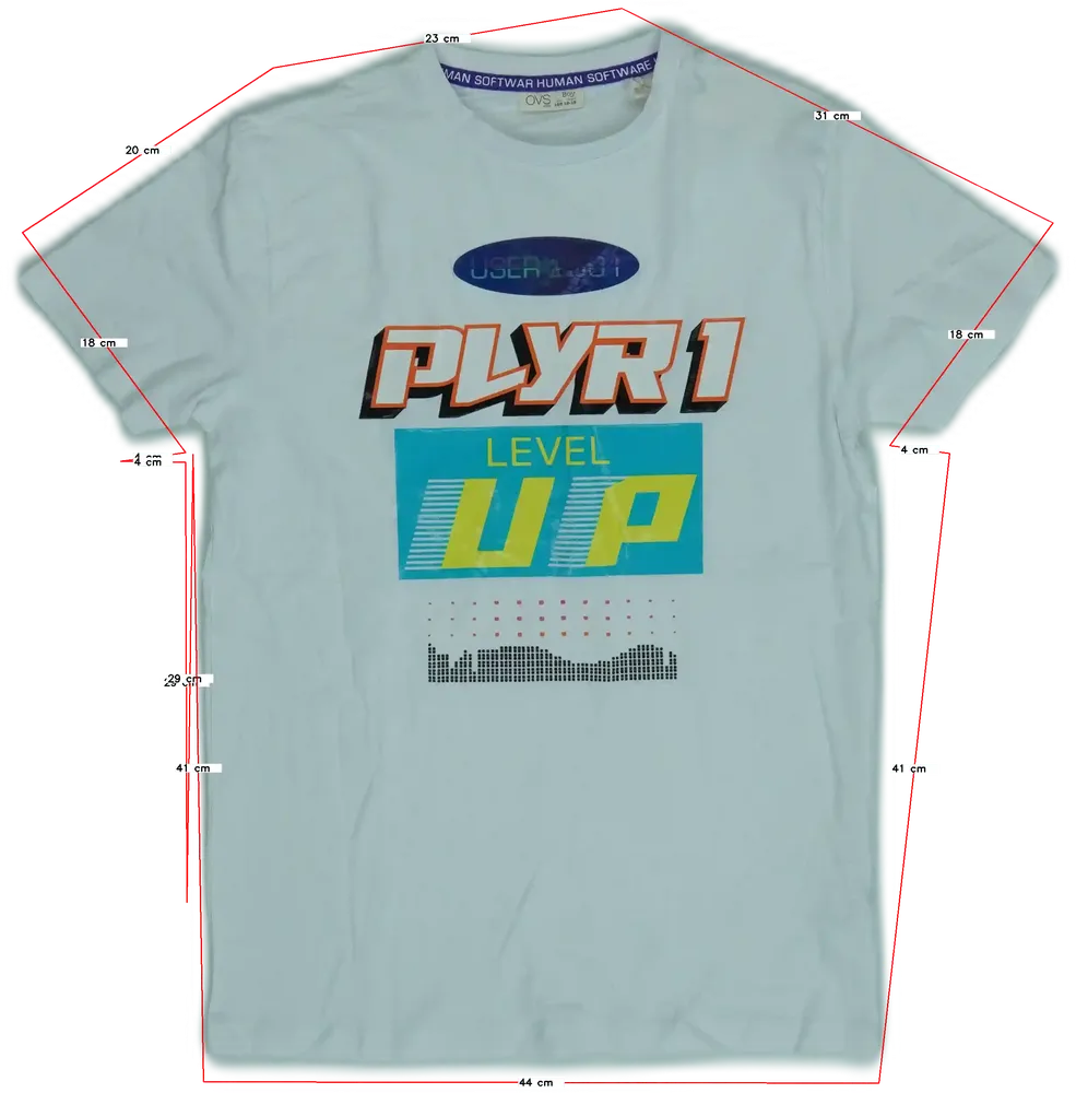 Fehér OVS Póló EU 158 / UK 13 év / US 14 év/XL