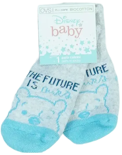 Szürke Disney Zokni EU 62 / UK 0-3 hónap / US 0-3 hónap