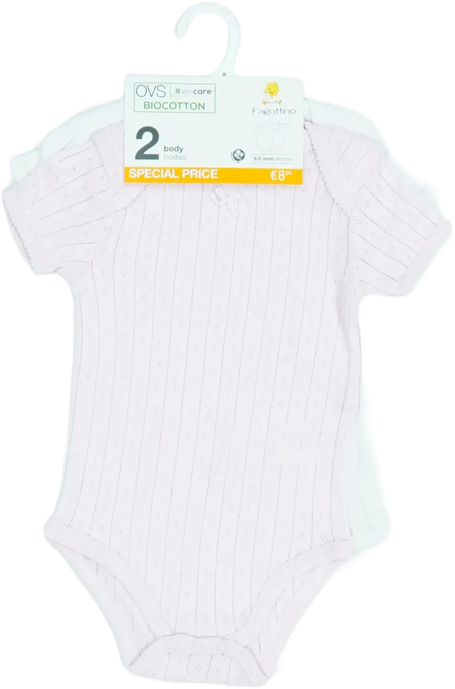 Rózsaszín OVS - Fagottino Csomag - Body EU 68 / UK 3-6 hónap / US 3-6 hónap