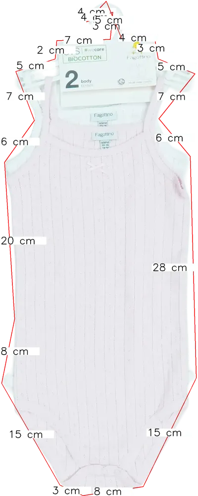 Rózsaszín OVS Csomag - Body EU 98 / UK 3 év / US 3T