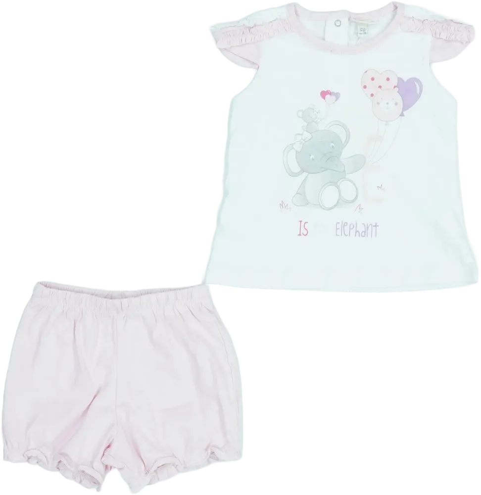 Többszínű OVS - Fagottino 2 részes szett - Felsőruházat és nadrág EU 80 / UK 9-12 hónap / US 12 hónap