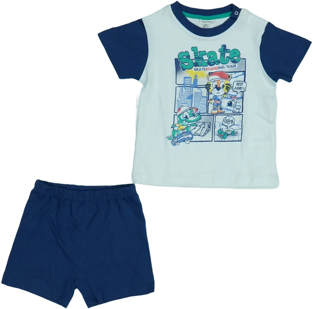Multicoloured OVS - Fagottino 2-piece set - Top &amp; Bottom EU 92 / UK 2 years / US 2T