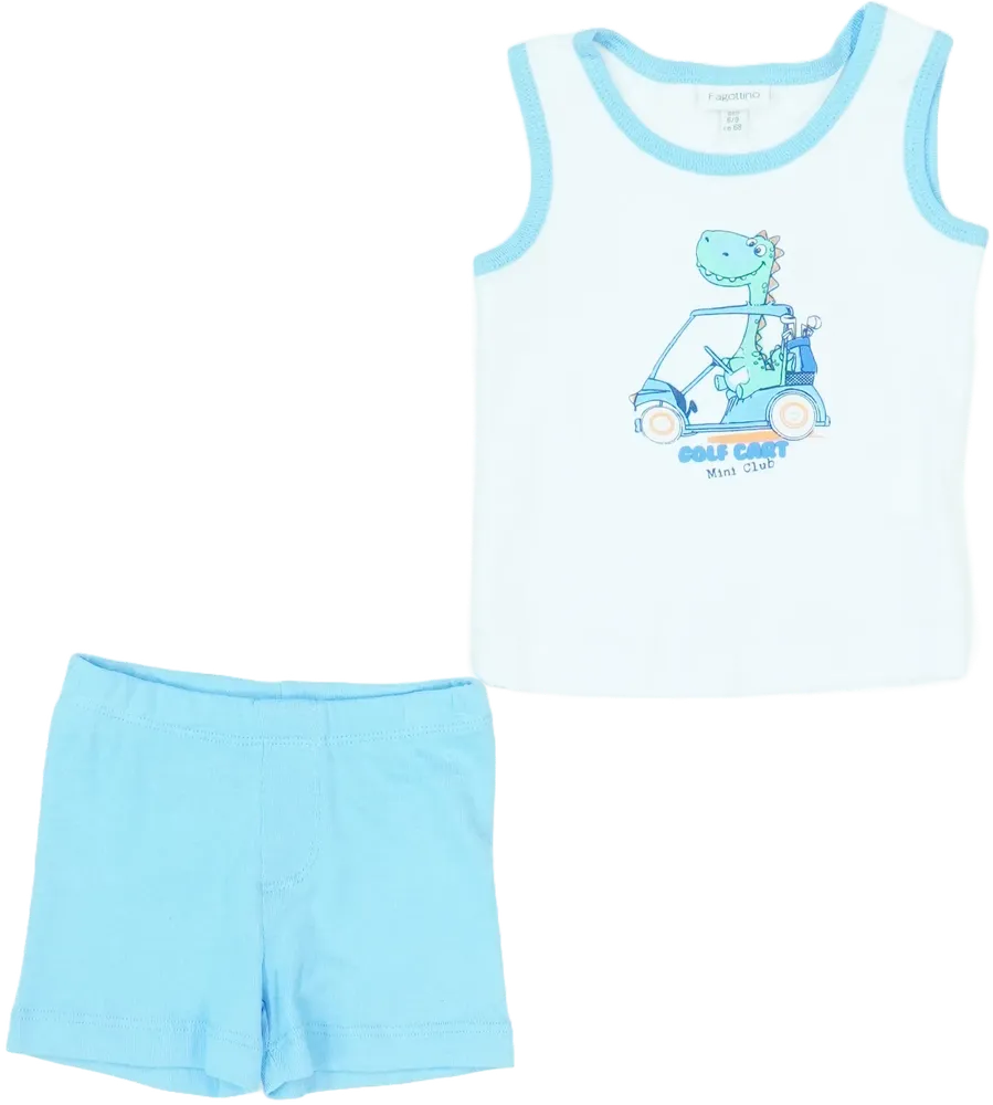 Többszínű OVS - Fagottino 2 részes szett - Felsőruházat és nadrág EU 74 / UK 6-9 hónap / US 6-9 hónap