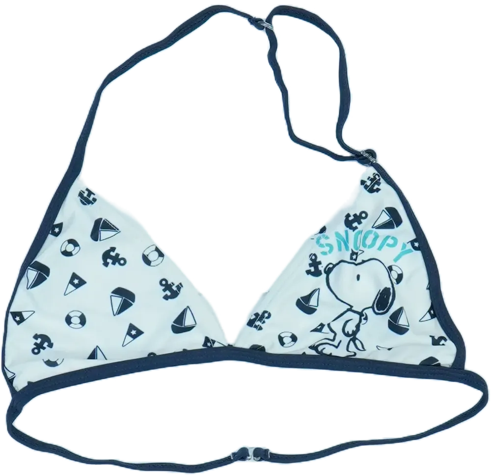 Fehér Peanuts Bikini felső EU 164 / UK 14 év / US 14 év/XL