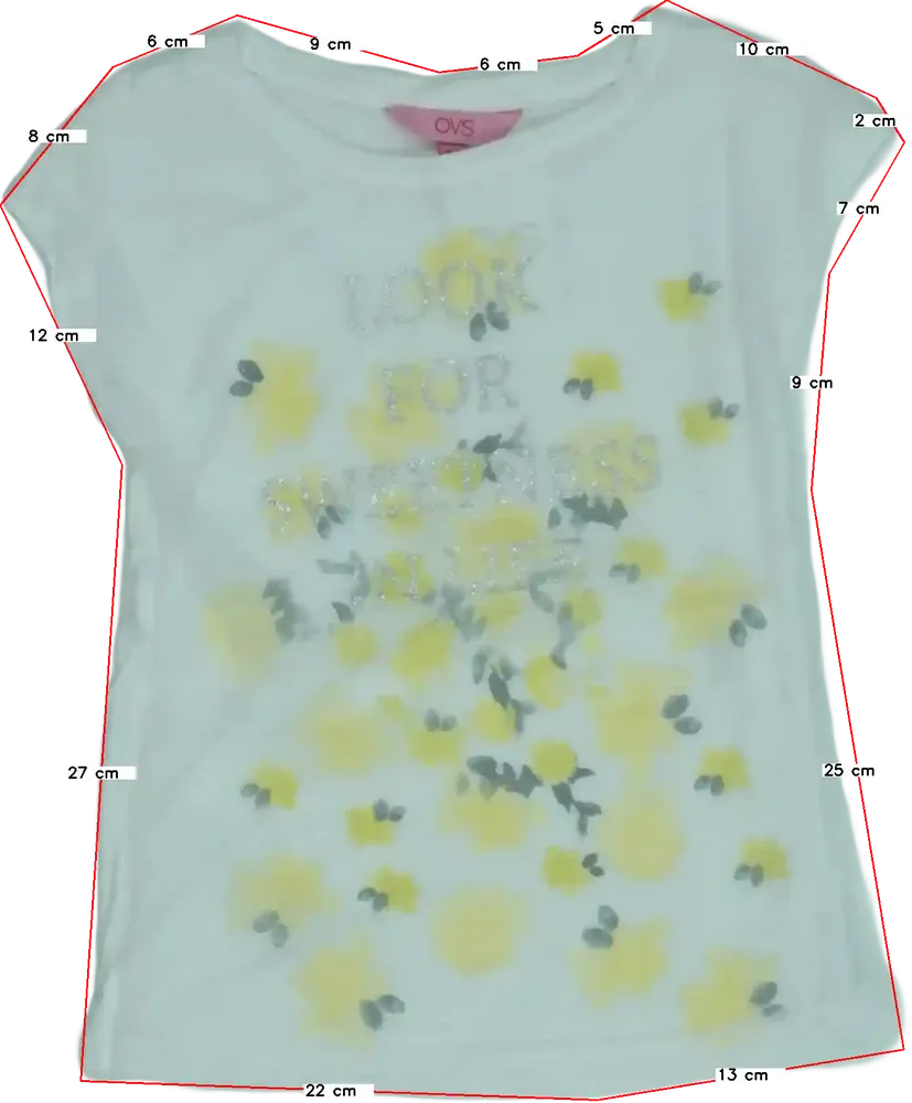 Fehér OVS Blúz EU 104 / UK 4 év / US 4T/XS