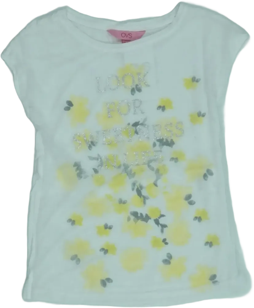 Fehér OVS Blúz EU 104 / UK 4 év / US 4T/XS