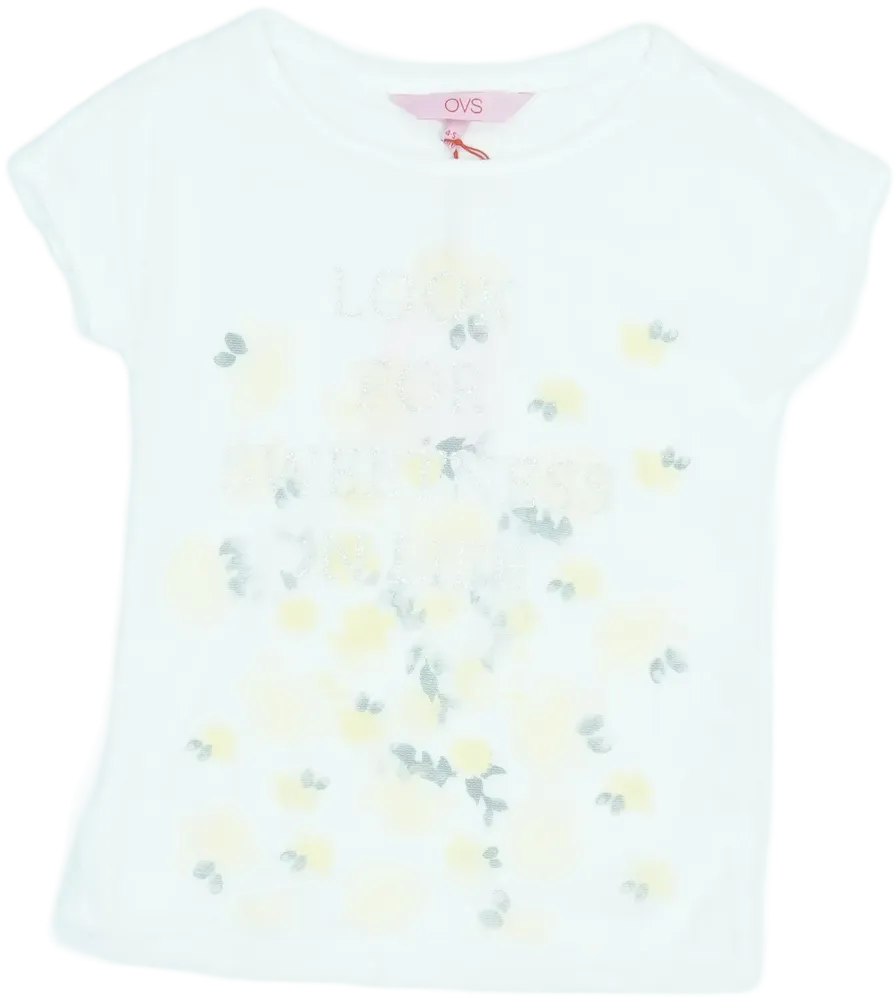 Fehér OVS Blúz EU 110 / UK 5 év / US 5 év/XS