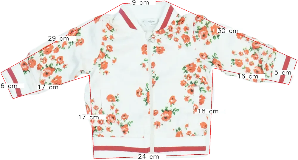 Fehér Gaialuna Átmeneti kabát EU 74 / UK 6-9 hónap / US 6-9 hónap