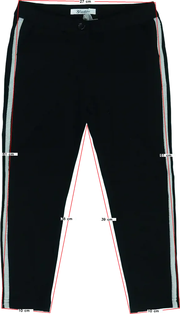 Fekete Gaialuna Hosszúnadrág EU 116 / UK 6 év / US 6 év/S