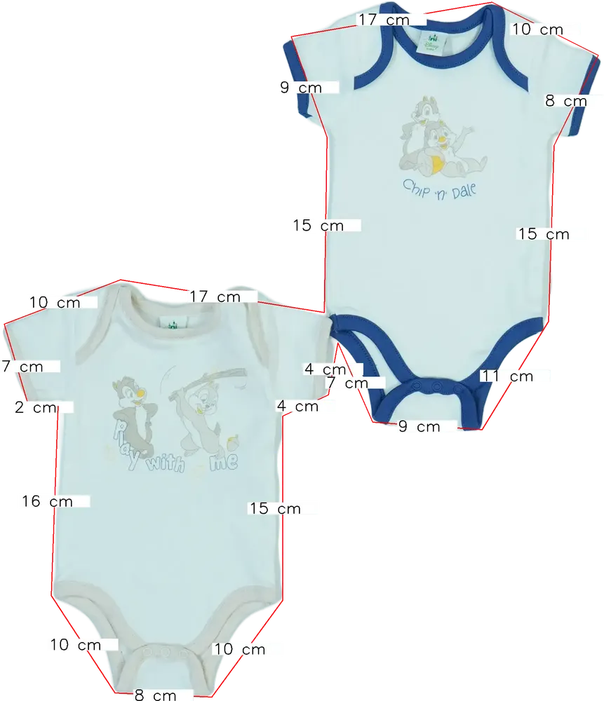 Fehér Disney Csomag - Body EU 56 / UK Újszülött / US Újszülött