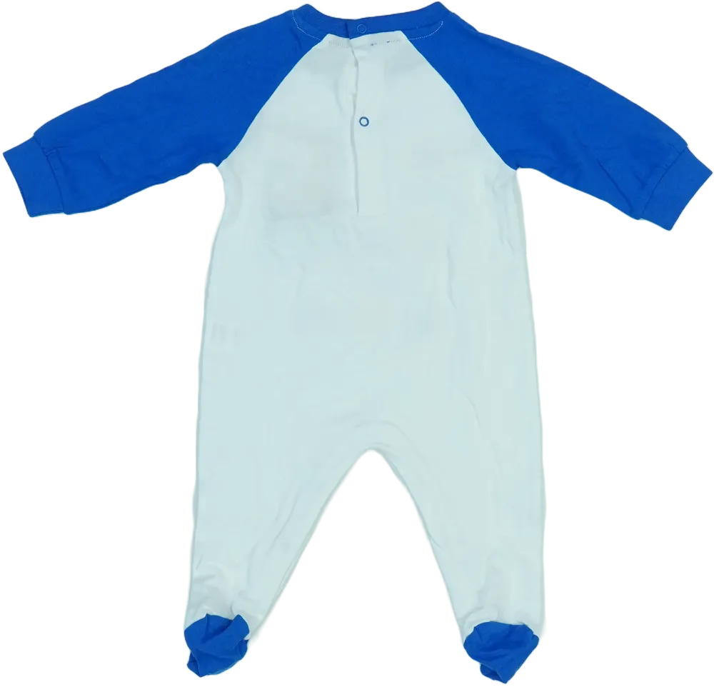 Fehér Sicem Hosszú ujjú rugdalózó EU 62 / UK 0-3 hónap / US 0-3 hónap