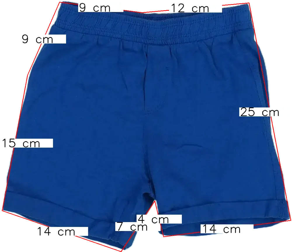 Kék OVS - Fagottino Rövidnadrág EU 86 / UK 12-18 hónap / US 18 hónap