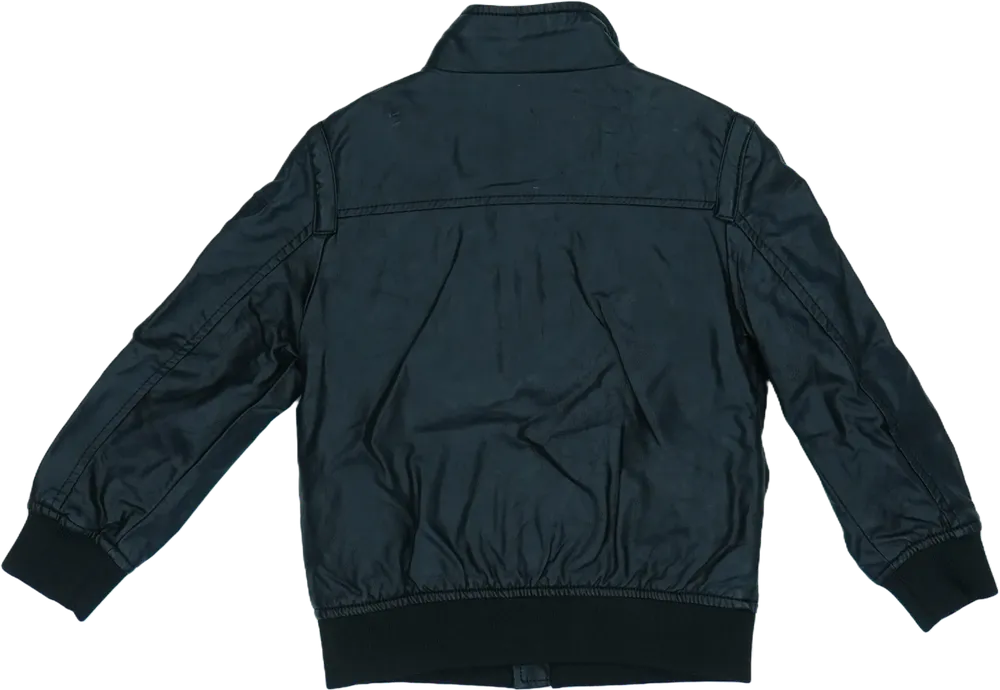 Fekete OVS Bőrkabát EU 98 / UK 3 év / US 3T