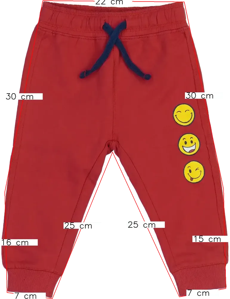 Piros OVS - Fagottino Melegítőnadrág EU 86 / UK 12-18 hónap / US 18 hónap