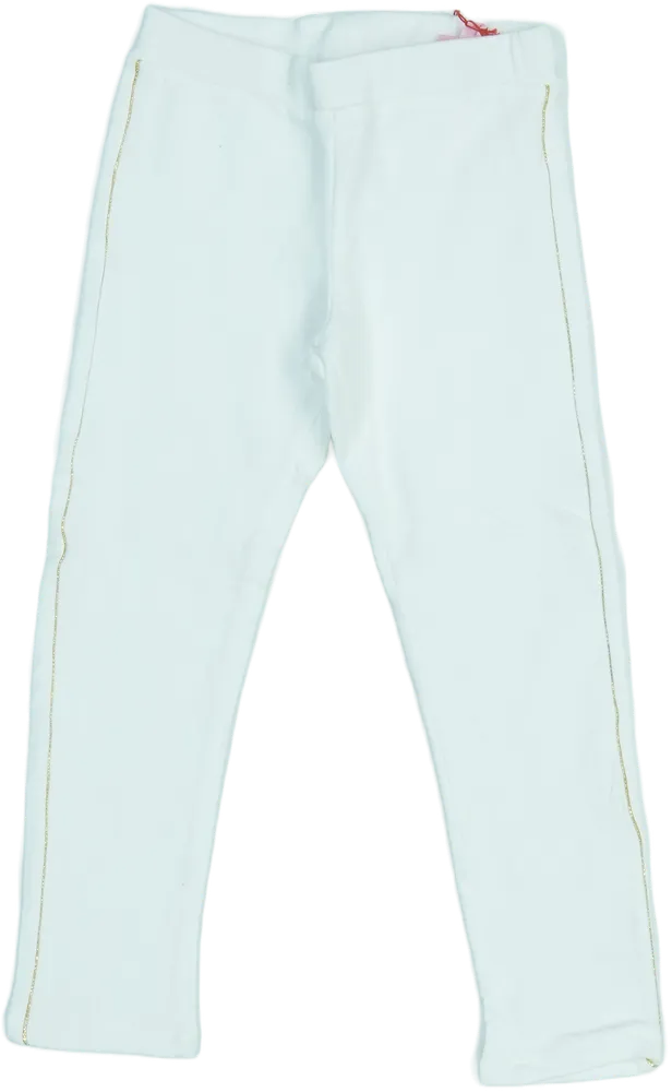 Fehér OVS Leggings EU 104 / UK 4 év / US 4T/XS