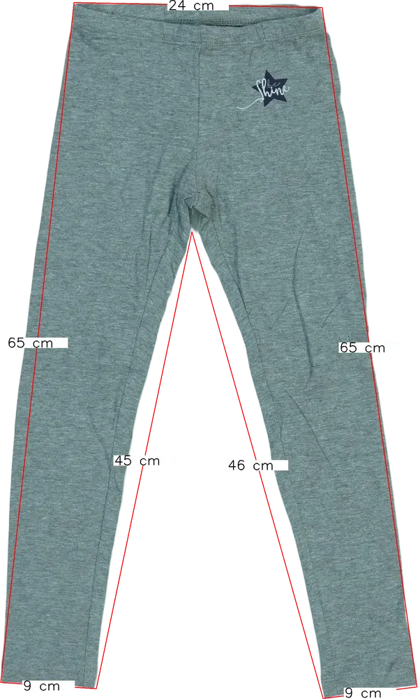 Szürke OVS Leggings EU 128 / UK 8 év / US 8 év/M