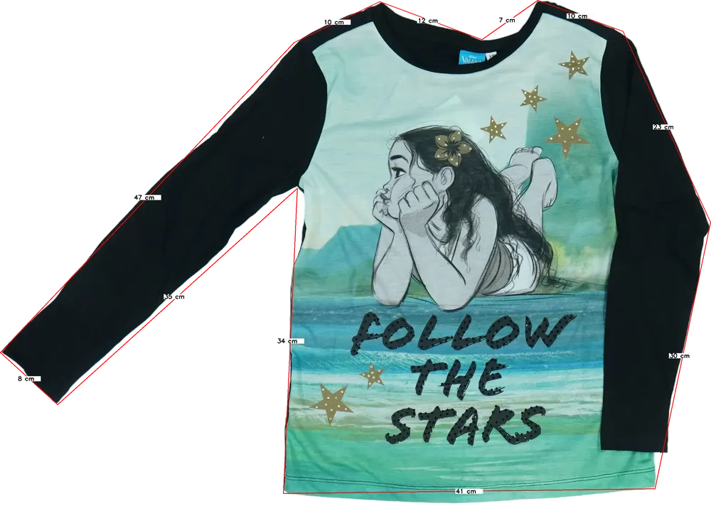 Többszínű Disney Hosszú ujjú felső EU 140 / UK 10 év / US 10 év/L