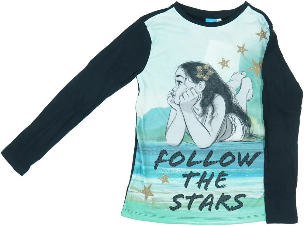 Zöld Disney Hosszú ujjú felső EU 152 / UK 12 év / US 12 év/L