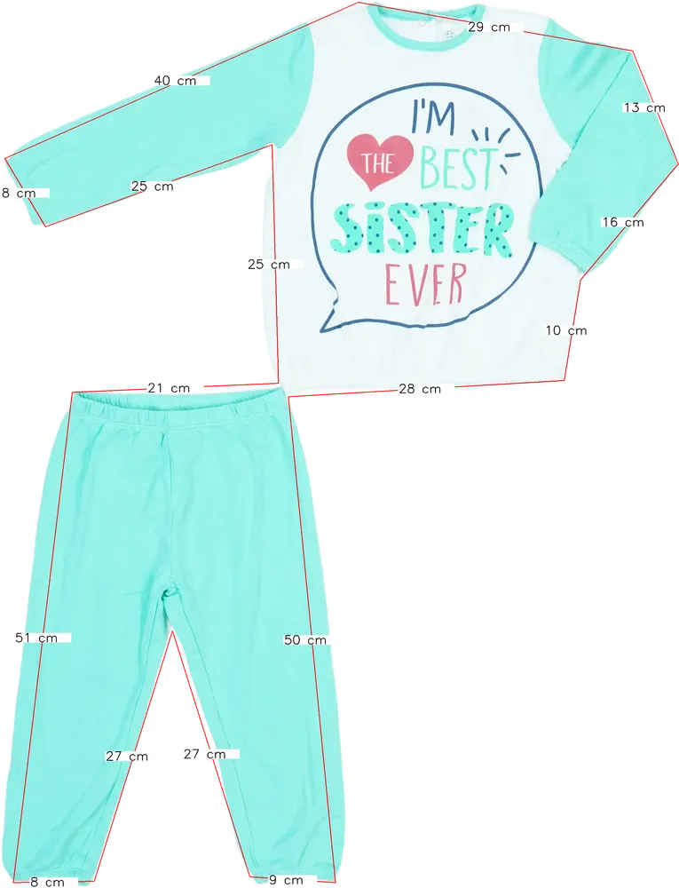 Green OVS - Fagottino 2-piece set - Top &amp; Bottom EU 92 / UK 2 years / US 2T