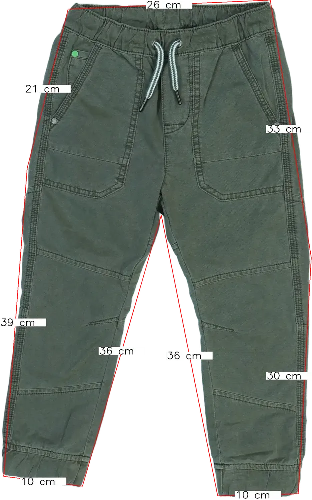 Zöld OVS Hosszúnadrág EU 104 / UK 4 év / US 4T/XS