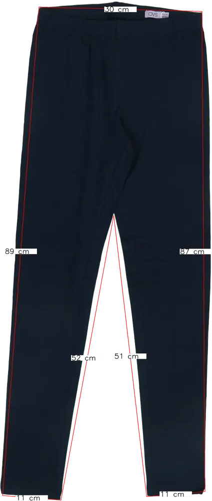 Fekete OVS Leggings EU 164 / UK 14 év / US 14 év/XL