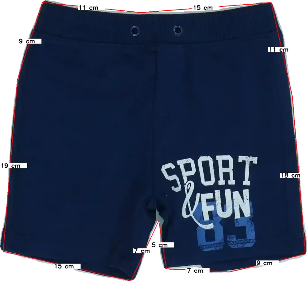 Kék OVS - Fagottino Rövidnadrág EU 86 / UK 12-18 hónap / US 18 hónap