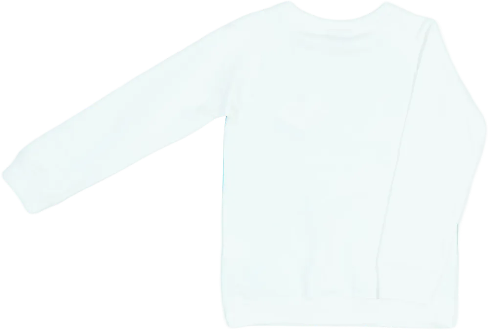 Fehér Disney Pulóver EU 128 / UK 8 év / US 8 év/M