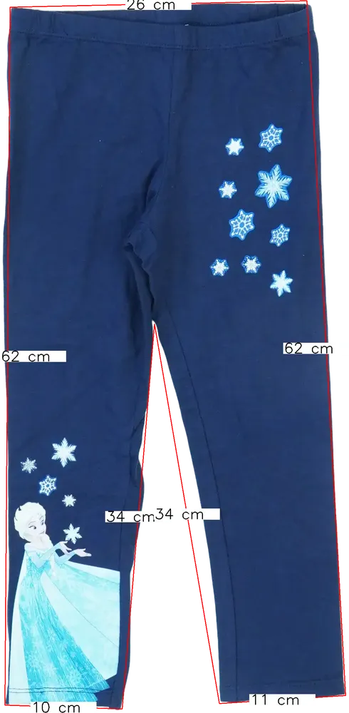 Kék Disney Leggings EU 134 / UK 9 év / US 9 év/L