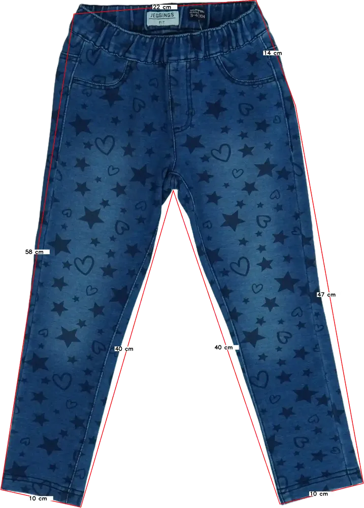 Kék OVS Farmernadrág EU 104 / UK 4 év / US 4T/XS