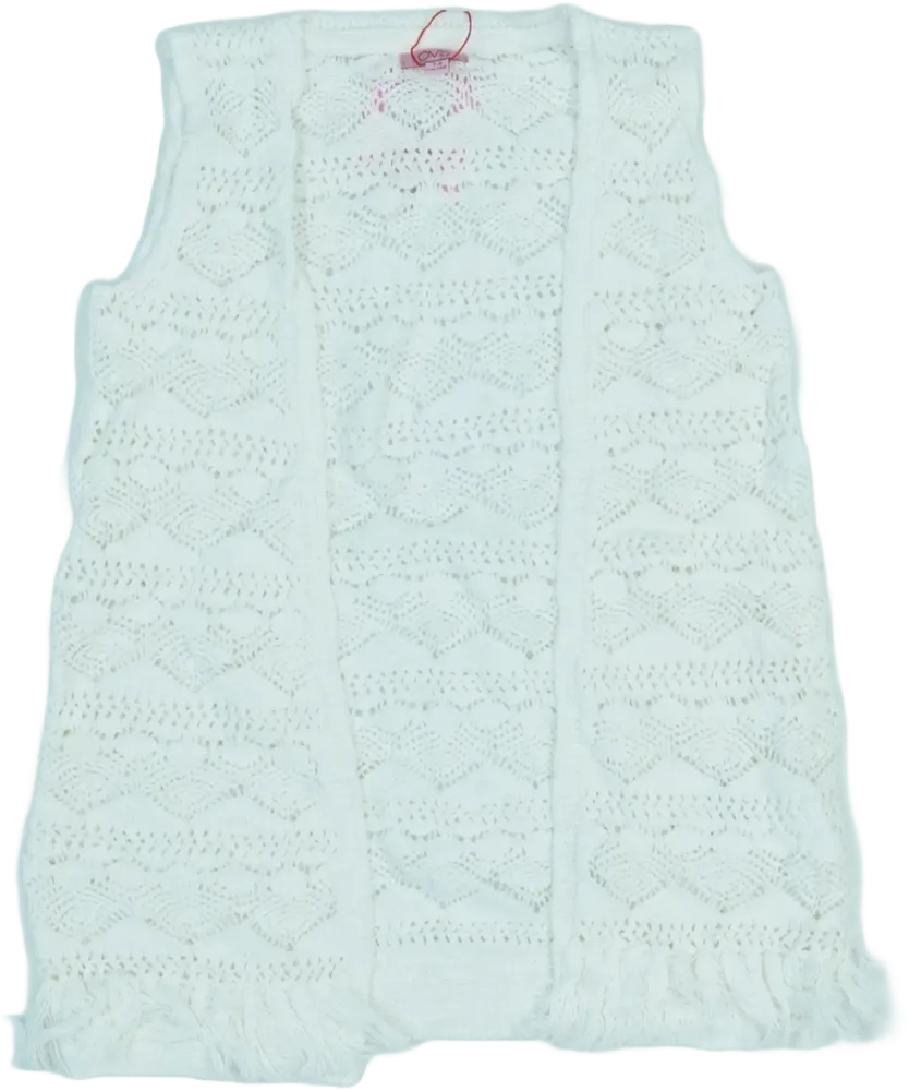 Fehér OVS Mellény EU 110 / UK 5 év / US 5 év/XS