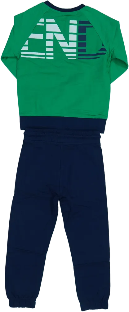Green OVS 2-piece set - Top &amp; Bottom EU 104 / UK 4 years / US 4T/XS