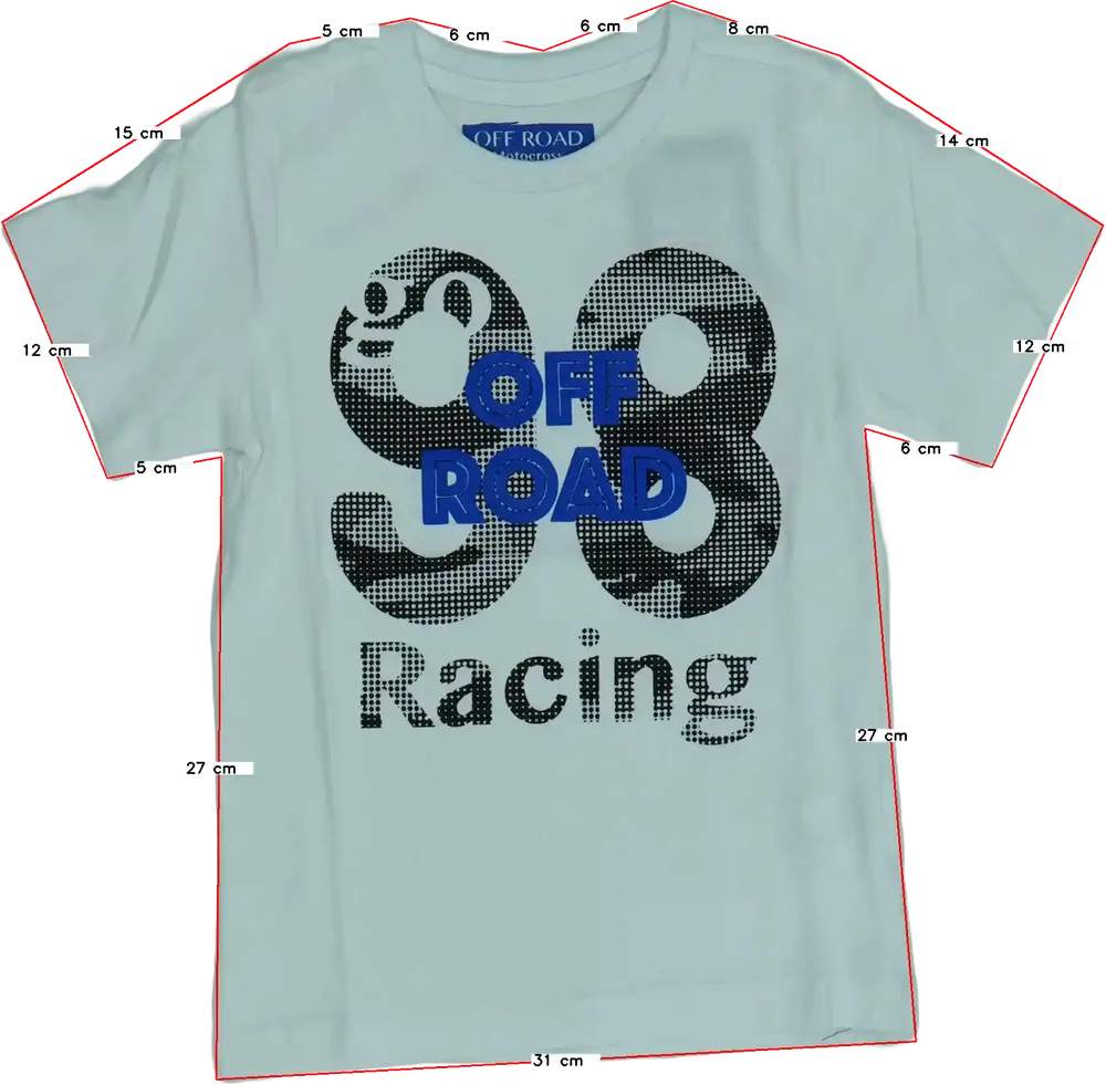 Fehér OVS Póló EU 104 / UK 4 év / US 4T/XS