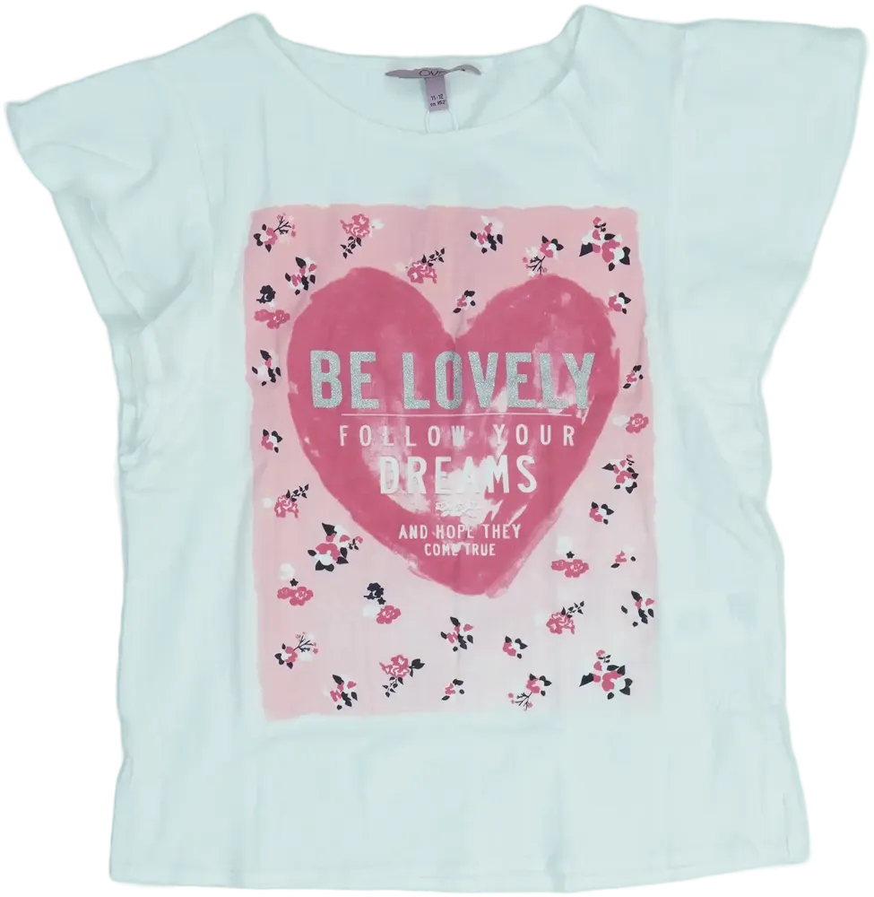 Fehér OVS Póló EU 152 / UK 12 év / US 12 év/L