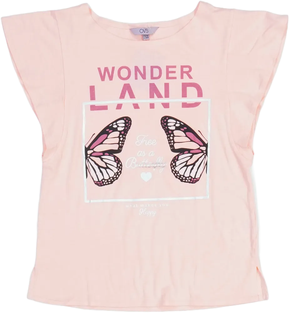 Rózsaszín OVS Póló EU 164 / UK 14 év / US 14 év/XL