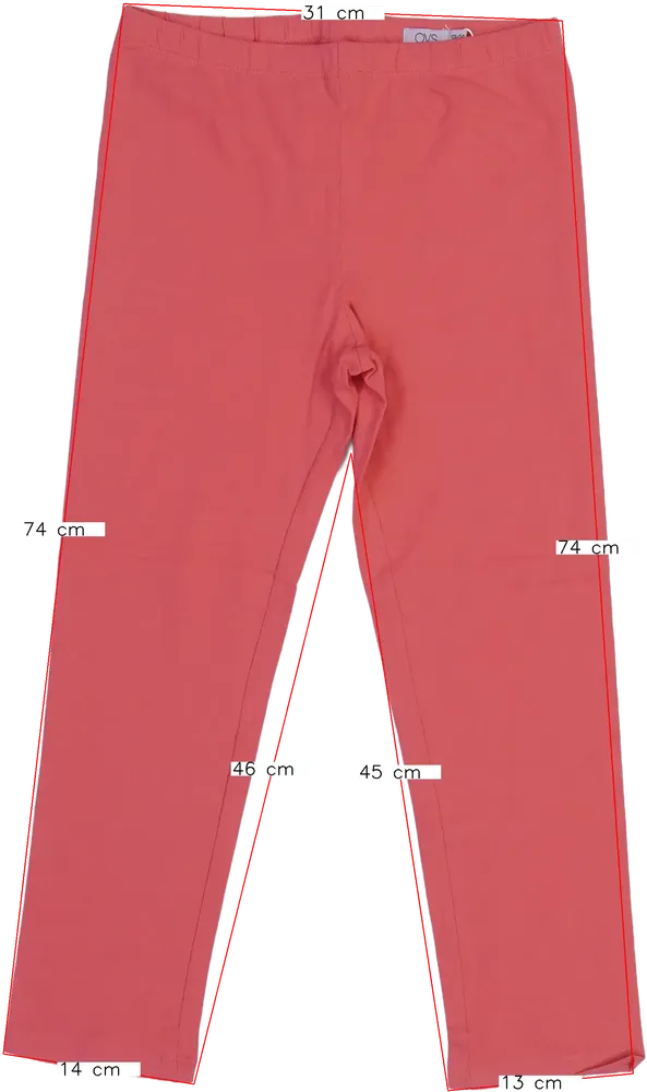 Rózsaszín OVS Leggings EU 164 / UK 14 év / US 14 év/XL