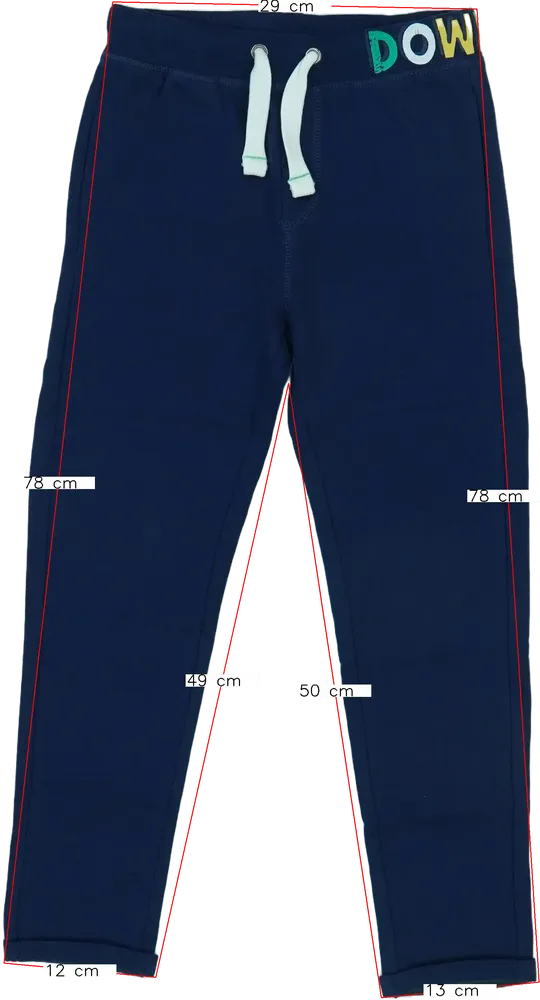 Kék OVS Melegítőnadrág EU 128 / UK 8 év / US 8 év/M