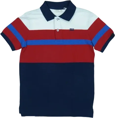 Többszínű OVS Galléros póló EU 128 / UK 8 év / US 8 év/M