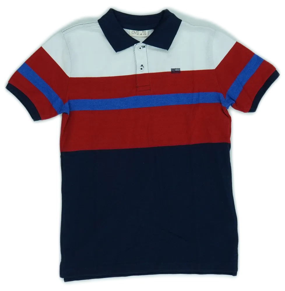 Többszínű OVS Galléros póló EU 140 / UK 10 év / US 10 év/L