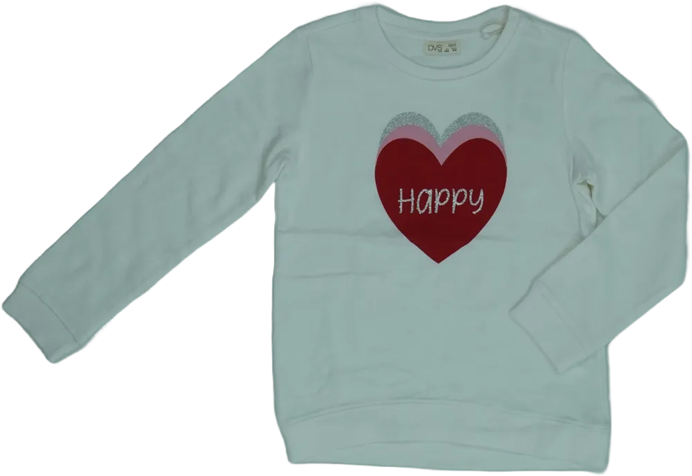 Fehér OVS Pulóver EU 134 / UK 9 év / US 9 év/L