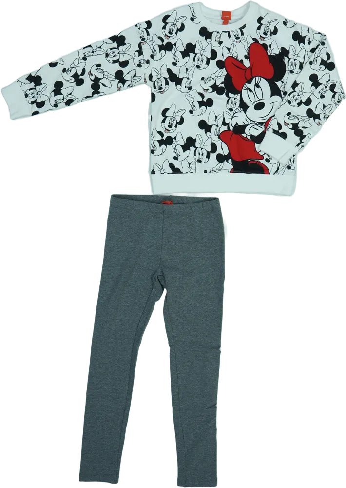 Többszínű Disney 2 részes szett - Felsőruházat és nadrág EU 134 / UK 9 év / US 9 év/L