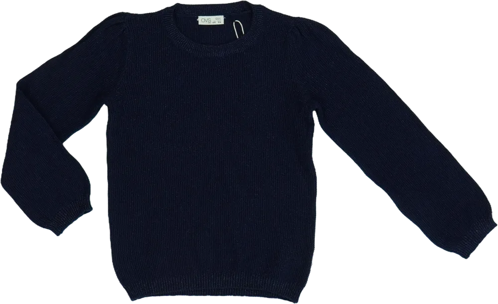 Kék OVS Kötött pulcsi EU 134 / UK 9 év / US 9 év/L