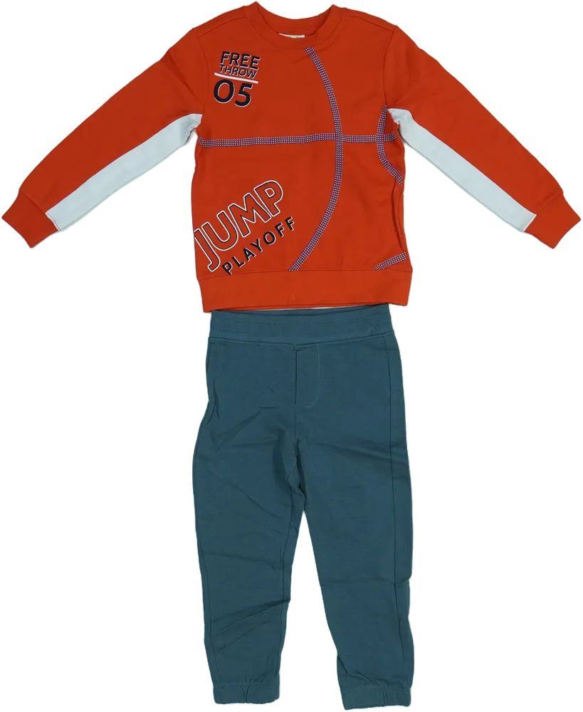 Yellow (Orange) OVS 2-piece set - Top &amp; Bottom EU 110 / UK 5 years / US 5 years/XS