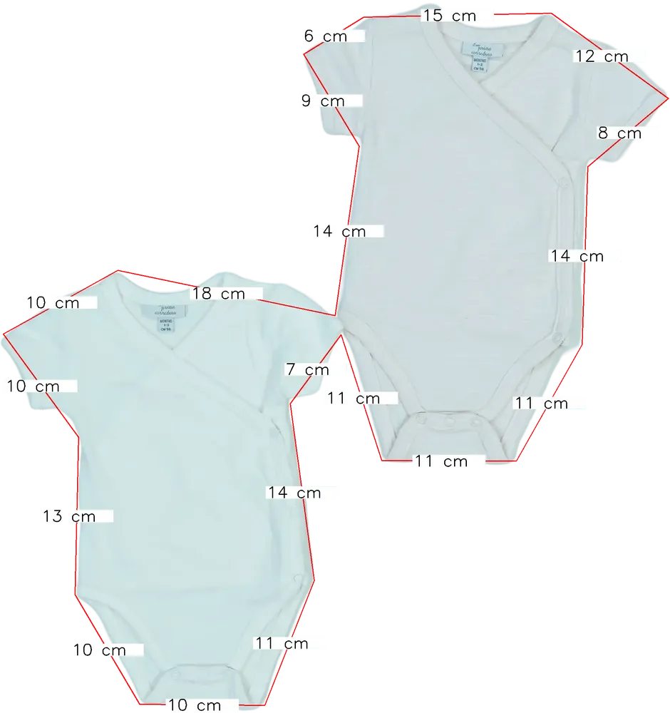 Többszínű OVS - Fagottino Csomag - Body EU 56 / UK Újszülött / US Újszülött